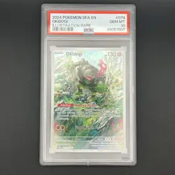 Pokemon 2024 SV Shrouded Fable SFA en OKIDOGI #074/064 PSA 10 - Image 3