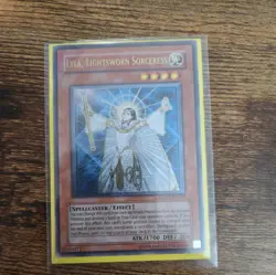Yugioh Lyla, Lightsworn Sorceress Ultimate Rare UNLIMITED LP LODT-EN019 - Image 1