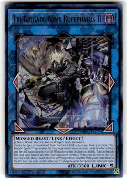 Yugioh! Tri-Brigade Arms Bucephalus II - MP24-EN175 - Ultra Rare - 1st Edition N - Image 1