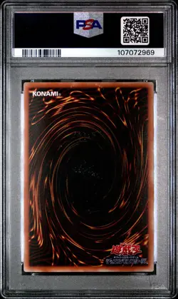 2001 YU-GI-OH! JPN MYTHOLOGICAL AGE #MA52 BLACK SKULL DRAGON PSA 9 - Image 2