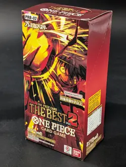 One Piece TCG The Best Vol.2 Premium Booster Box PRB-02 Japanese Sealed #1 - Image 1