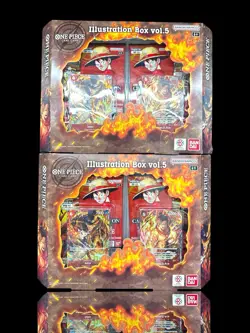 ‼TWO NEW SEALED~One Piece Card Game Illustration Box Vol. 5~ FAST SHIPPING!💨 - Image 1