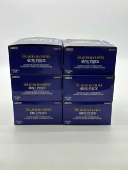 Lot of (6) One Piece English OP-14-EB04 The Azures Sea's Seven Booster Boxes - Image 2