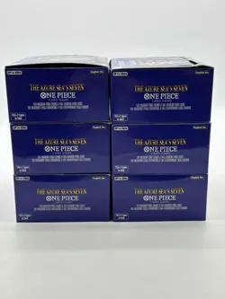 Lot of (6) One Piece English OP-14-EB04 The Azures Sea's Seven Booster Boxes - Image 5