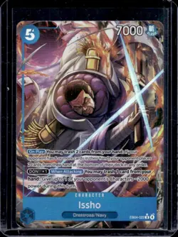 2026 One Piece The Azure Sea's Seven Issho Alt Art #EB04-022 - Image 1