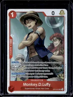 2026 One Piece The Azure Sea's Seven Monkey D Luffy #OP14-013 - Image 1
