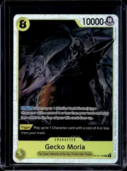 2026 One Piece The Azure Sea's Seven Gecko Moria #OP14-104 - Image 1