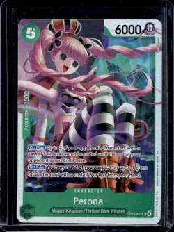 2026 One Piece The Azure Sea's Seven Perona #OP14-033 - Image 1