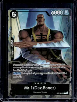2026 One Piece The Azure Sea's Seven Mr 1 Day Bonez Alt Art #OP14-090 - Image 1