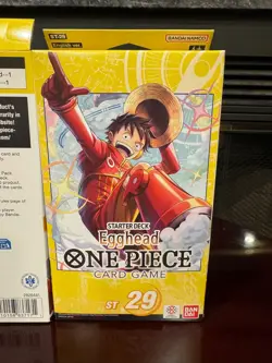 1 Box One Piece Egghead ENGLISH Starter Deck ST-29 SEALED NEW Ships Now - Image 2