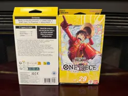 1 Box One Piece Egghead ENGLISH Starter Deck ST-29 SEALED NEW Ships Now - Image 3
