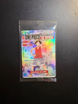 Monkey.D.Luffy (055) (College Basketball US Voyage) P-055 One Piece Promotion... - Image 2
