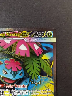 Pokemon TCG Mega Venusaur EX 155/132 Mega Evolution English Card, NM - Image 2