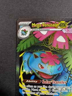 Pokemon TCG Mega Venusaur EX 155/132 Mega Evolution English Card, NM - Image 3