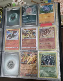 Pokemon Binder Card Collection Mixed Lot - Image 5