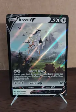 2022 Pokemon Arceus V SWSH204 Holo Rare Card – Mint (RAW) - Image 1