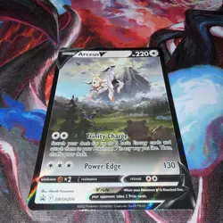 Arceus V SWSH204 SWSH: Sword & Shield Holo Promo Pokemon TCG Card - Image 4