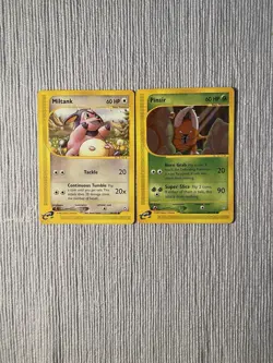 Pokemon TCG Miltank And Pinsir Aquapolis Common Cards LP - Image 1
