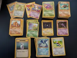 Vintage Pokemon Card Lot - Shadowless, 1st Edition - Base, Fossil, Jungle etc - Image 1