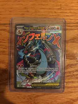 Mega Charizard x EX 023 Me: Mega Evolution Promo Holo Pokemon Card - Image 1