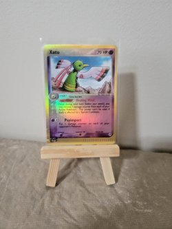 2003 Pokemon e-Reader Reverse HOLO Card - Xatu (55/100) EX Sandstorm (LP) - Image 2