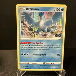Articuno 024/078 Pokemon GO Holo Rare Pokemon Card - Image 1