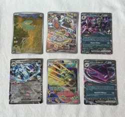 Pokemon TCG Card Lot of 6 ex & Illustration Rares - Destined Rivals NM+ (M) - Image 1