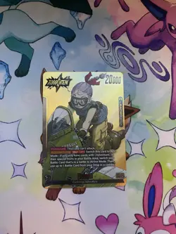 Bulma SB01-045 Gold Leader Dragon Ball Manga Booster Card Fusion World - Image 1