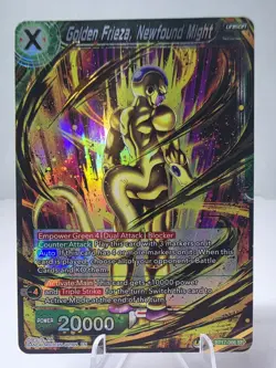 Golden Frieza Newfound Might Dragon Ball Super Card Ultimate Squad BT17 066 SR - Image 1