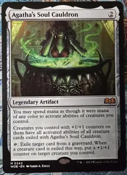 Agatha's Soul Cauldron, Wilds of Eldraine, Regular,#242, MTG, Mint - Image 1
