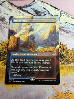Steam Vents - Borderless Lorwyn Eclipsed MTG - Image 5