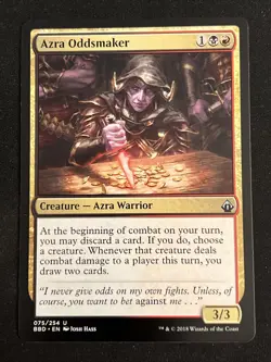 1x Azra Oddsmaker (075) Battlebond LP MTG Magic the Gathering x1 MKE - Image 1
