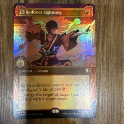 Redirect Lightning (Showcase) Avatar: The Last Airbender Foil - Image 1