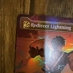 Redirect Lightning (Showcase) Avatar: The Last Airbender Foil - Image 5