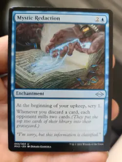 Mystic Redaction ×2 (053/303) Modern Horizons 2 MH2 MTG Free Shipping - Image 2