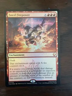 Fated Firepower Avatar: The Last Airbender Foil - Image 1