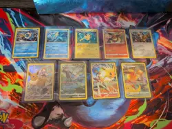 Lot Of 9 Pokemon Trainer Gallery/Holos Eeveelutions - Image 1