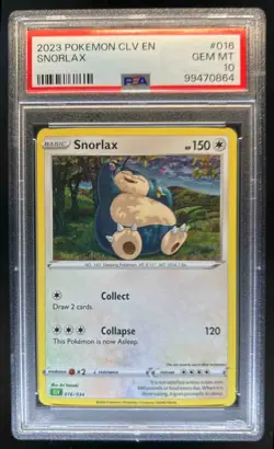 2023 Pokemon Classic Collection Snorlax Venusaur & Lugia ex Deck #016/034 PSA 10 - Image 1