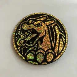 Pokemon Trading Card Game - Gold Charizard 3D Shard Holo Coin - FAST SHIP - Image 1