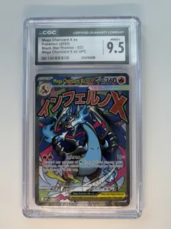 Pokemon Mega Charizard X ex Me: Mega Evolution Promo 023 Holo EX 360HP Stage 2 - Image 1