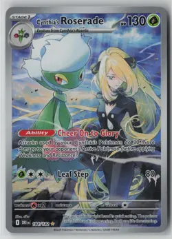 Cynthia's Roserade 184/182 Pokemon TCG Destined Rivals Holo Rare (Near Mint) NM1 - Image 1