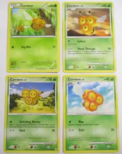 Combee 4 Pokemon Card Various Sets No Dups - Image 1