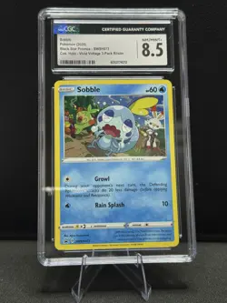 Sobble Sword & Shield Promo Cards Pokemon TCG SWSH073 Black Star Promo CGC 8.5 - Image 1