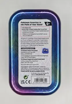 2x - Pokemon TCG Scarlet & Violet Prismatic Evolutions Umbreon Sealed Mini Tin - Image 4