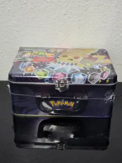 2024 Fall Collector Chest Pikachu Tin Box Factory Sealed Pokemon TCG - Image 5