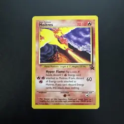 1999 Pokemon Wizards of the Coast Exclusive Black Star Promos Moltres #21 NM - Image 1