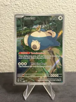 Pokemon TCG Snorlax SVP 051 Scarlet & Violet 151 Black Star Promo NM - Image 1