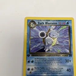 2000 Pokemon Team Rocket First Edition Dark Blastoise #20/82. T4404 - Image 5