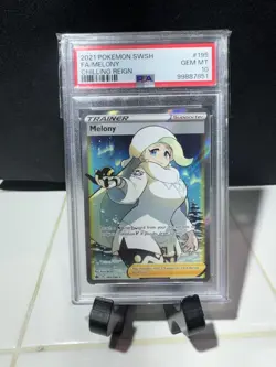 PSA 10 2021 Pokemon SWSH Chilling Reign FA Melony #195 GEM MINT - Image 5