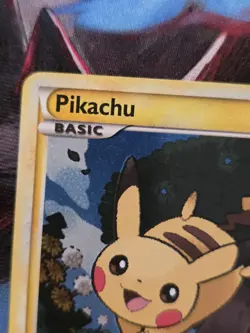 Pikachu HGSS03 Swirl Pokemon TCG: 2010 HGSS Black Star Promo LP/NP - Image 5
